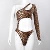 Europeu e Americano fornecimento sexy lingerie boate leopardo impressão hot girl macacão plus size puro desejo sem costura bainha terno t946