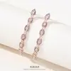 Brincos de Corrente Longa com Garras Exageradas Elegantes de Prata S925 com Strass para Mulheres Brincos com Franjas de Diamante Colorido Europeus e Americanos Brincos da Moda