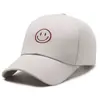 Boné de Bico de Pato com Expressão Sorridente Desenho Animado Fofo Simples para Lazer ao Ar Livre Esportes Chapéu de Sol Moda Colorido Boné de Baseball
