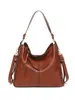 Bolsas Femininas Transfronteiriças 2026 Novo Estilo Bolsa de Ombro Simples Crossbody Bolsa Hobo Estilo Coreano Bolsa de Mão Bolsa Tote Grande Feminina