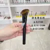 Conjunto de pincéis de maquiagem facial e para olhos de pelo de esquilo biônico para pó solto, base, contorno, corretivo, sombra para os olhos e sombra para o nariz