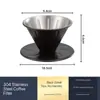 Filtro de Café Gotejamento de Aço Inoxidável Copo Filtrante Gotejamento Conjunto de Filtro Gotejamento