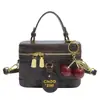 Bolsa Caixa para Mulheres, Bolsa Feminina de Luxo Leve de Alta Qualidade, Bolsa de Mão Versátil para o Dia a Dia, Bolsa Tote Pequena, Bolsa Quadrada Pequena Exquisita e Fashion
