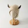 Gorro con Orejeras para Bebé Otoño e Invierno Protección para las Orejas Chal de Punto Gorro para Niño y Niña Cortavientos Protección para el Cuello Gorro Todo en Uno