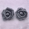 Rosa de Espuma de Cabeza de Rosa de 7 cm Boda Día de San Valentín Ramo Flor Falsa Material de Empaque Flor Artificial