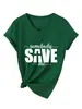 Alguien sálvame Amazon eBay Estación Independiente Camiseta Casual Cómoda Versátil de Manga Corta con Cuello en V para Mujer