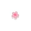 Celebridad de Internet de Corea del Sur ambiente flor de cerezo rosa clip para el pelo con flequillo roto corazón de niña linda Mini tamaño pequeño pasador clip para flequillo femenino