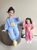 Conjunto de Sudadera con Estrella de Moda de Primavera para Niñas Estilo Primavera Bebé Niña Nuevo Elegante Casual Conjunto de Dos Piezas Conjunto Deportivo de Dos Piezas