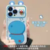 Muñeco de Oso Lindo Adecuado para Funda de Teléfono Móvil Apple 18Pm Iphone16 Ventana Grande 17 Silicona 15 con Correa 14 Femenino