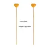 Pendientes Largos de Acero Inoxidable 304 con Forma de Corazón y Acero de Titanio Chapado en Oro de 18 Quilates para Mujer, Elegantes Pendientes que Hacen que el Rostro Parezca Más Delgado