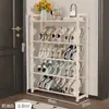 Estante de Livros Prateleira de Armazenamento de Chão Multicamadas Ultrafina Sala de Estar Quarto Dormitório Crianças Estante Pequena Prateleira de Exibição de Livros Prateleira de Armazenamento