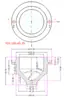 Boquilla de bebedero grande de molde, manguito de bebedero, boquilla de bebedero grande de molde, boquilla de bebedero P20S45C anillo de posicionamiento, piezas estándar