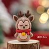 Decoração de Bolo de Natal 2025 Cola Macia Desenho Papai Noel Alce Plug-In Meninos e Meninas Acessórios de Confeitaria