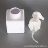 Botella Blanca de HDPE de 250 ml para Limpiador Facial, Botella para Mousse Limpiador, Botella Dispensadora de Loción Líquida Limpiadora con Cabezal de Bomba