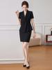 Saia de Terno Profissional Fina de Verão Feminina Senso de Alto Padrão Slim-fit Traje Profissional Gerente de Vendas Traje de Trabalho