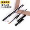 Venta al por mayor transfronteriza pluma de fototerapia para uñas de doble propósito con doble cabezal para pintar pegamento, flor, fototerapia, gel de extensión, empujador de acero, palo para repujar
