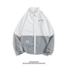 Camisa de hombre 2024 camisa juvenil de manga larga chaqueta casual ajustada con solapa para hombre entrega de una pieza para hombre