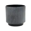Vaso de Flor de Melamina para Uso Doméstico, Design Simples Criativo Estilo Europeu, Adequado para Varanda e Sala de Estar, Vaso Especial para Orquídeas Phalaenopsis, Vaso para Plantas Verdes, Vaso de Flor Anti-Cerâmica