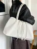 Elegante Bolso Casual de Color Sólido para Mujer 2026 Nuevo Modelo Bolso de Mano Bolso de Hombro de Gran Capacidad Bolso Tote Versátil para el Trabajo