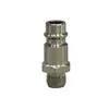 Conector Rápido Externo con Rosca Macho Estilo Europeo para Tuberías de Aire, Suministros del Fabricante Conectores Roscados Macho NPT/R/G Estilo Alemán con Rosca Macho
