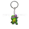 Chaveiro Tartarugas Ninja Adolescentes Chaveiro de Mochila Acessórios Pvc Mala Criativo Desenho Animado Pingente de Chaveiro Pequeno Presente