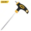 Llave Allen de Plástico con Mango en T y Cabeza Esférica/Plana Deli DL2277 2275 3903 3902