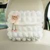 Caixa de Lenço Personalizada de Fábrica para Carro Caixa de Apoio de Braço de Carro Porta-Lenço Retrátil do Para-sol do Carro Caixa de Lenço Fofa para Carro