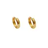 Pendientes de Hielo Triturado Dorado Chapado en Oro Real de 18 Quilates Lujo Accesible de Gama Alta Exquisitos Pendientes de Nicho Pendientes Únicos Elegantes