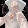 Mangas de Hielo de Seda para Protección Solar de Verano para Mujer, Transpirables y Delgadas, Guantes de Brazo con Protección Solar Anti-UV para Conducir y Ciclismo