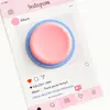 Suporte Magnético de Telefone de Silicone com Toque de Pele Fosco e Color-Blocking de Nicho, Suporte Retrátil de Mesa para Preguiçosos em Cor Sólida