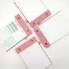 Caderno A5 Transfronteiriço com Linhas Picotadas, Estilo Botão, Caderno Liso, Caderno Pontilhado, Planejador Diário em Inglês