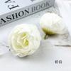 Simulación de pintura al óleo, exquisita flor de peonía, bolsa con núcleo, pequeña cabeza de flor, bricolaje, horquilla, tocado, material, accesorios, accesorios de fotografía