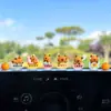 Adornos Lindos de Caricatura de Capibara para Coche para Niñas Suministros Decorativos para Pantalla de Navegación de Consola Central de Coche Eléctrico