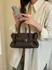 Bolso de Mano de Moda Simple para Mujer 2026, Bolso Cruzado Versátil de Compartimento Único Estilo Vintage para el Día a Día, Bolso Tote de Cuero Suave