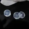 Platillo volador pequeño de invaginación antiproliferación no es fácil que cause alergia frisbee pequeño almohadilla de silicona clavo de hueso de la oreja almohadilla transparente accesorios de joyería
