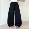 Conjunto de Menina Primavera/Outono 2026 Novo Estiloso Colete de Lã para Menina Roupa Íntima Calça Jogger de Perna Curva Conjunto de Três Peças