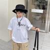 [Beneficios de Código Rompedor] Camisetas de Manga Corta de Verano Estilo Coreano para Niños Haima Ropa de Verano Estilo Occidental Ropa para Niños Algodón Puro