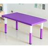 Mesas e Cadeiras Ajustáveis para Jardim de Infância Plástico Mesa de Estudo Infantil Mesa de Arte Mesa de Jogo para Bebê Mesa Criativa Pintada à Mão
