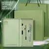 Cuaderno de Negocios Caja de Regalo con Logo Personalizado Bloc de Notas de Oficina Set de Regalo Personalizado Corporativo Cuaderno Grueso Conveniente