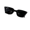 Novos óculos de sol masculinos da moda com armação pequena preta, óculos de sol côncavos personalizados, estilo coreano, celebridade da internet, retrô, olho de gato