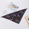Popular Halloween Transfronterizo Bandana para Mascotas Navidad Bufanda Triangular para Perro Bufanda para Gato Venta al por Mayor Accesorios para Mascotas Perro