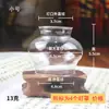 Pantalla de Lámpara de Vidrio Pequeña con Encaje Accesorios para Buda Resistente al Calor Transparente Nostálgico Retro Cubierta a Prueba de Viento para Lámpara de Aceite Portavelas