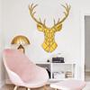 JM539 Animal Deer Espelho Acrílico Adesivos de Parede Home Kindergarten Crianças Home Decoração impermeável Autoadesivo