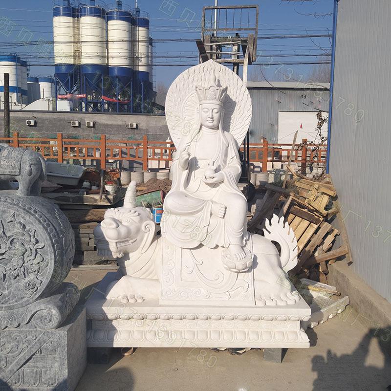 石雕文殊菩萨雕像详情图63