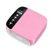 Lámpara de Uñas Recargable Inalámbrica Sf40 Transfronteriza con Diseño de Diamante, Lámpara de Curado UV Inteligente de Alta Potencia, Fuente de Luz Dual LED, Sensor Inteligente