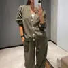 Novedad Otoño e Invierno 2025 Ropa para Mujer Traje Deportivo Casual de Venta Caliente en Amazon Sitio Independiente Transfronterizo Europeo y Americano Cárdigan Superior
