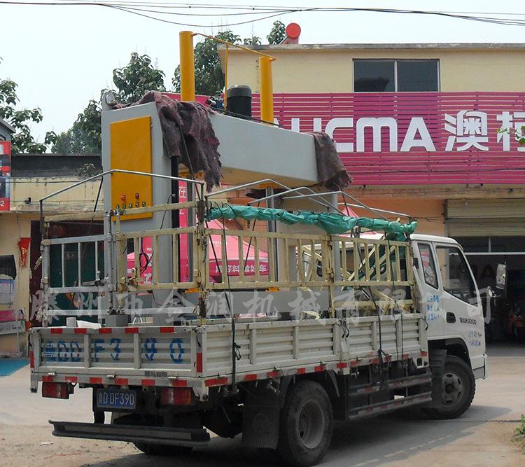 50吨框架液压机装车图7