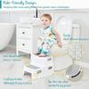 Banco de Vaso Sanitário Infantil Personalizado Doméstico Removível Antiderrapante Infantil Masculino e Feminino Apoio para os Pés Banheiro Pia Apoio para os Pés