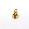 Pulseira Pingente Ouro Areia Pulseira Fio Vermelho Trançado Acessórios de Material DIY Artesanal