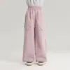 Pantalones de Trabajo Haru para Niñas 2026 Nuevo Estilo Primavera Pantalones Largos Versátiles para el Día a Día de Niñas, Holgados y Cómodos